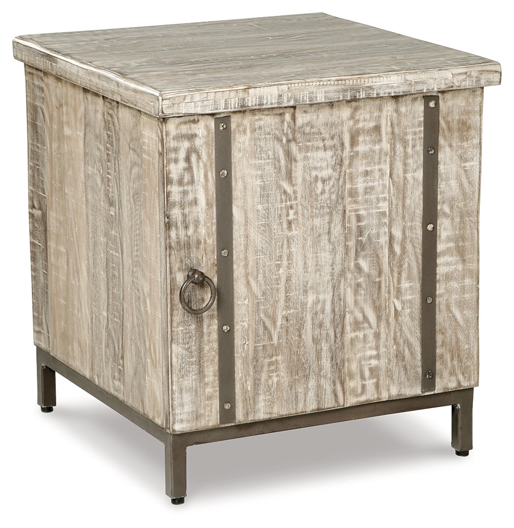 Furniture City Laplace - Ashley Furniture - Laddford Accent Cabinet - Accent Cabinet / Whitewash - A4000506