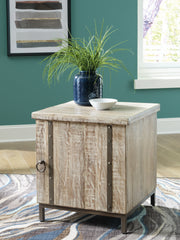 Furniture City Laplace - Ashley Furniture - Laddford Accent Cabinet - Accent Cabinet / Whitewash - A4000506