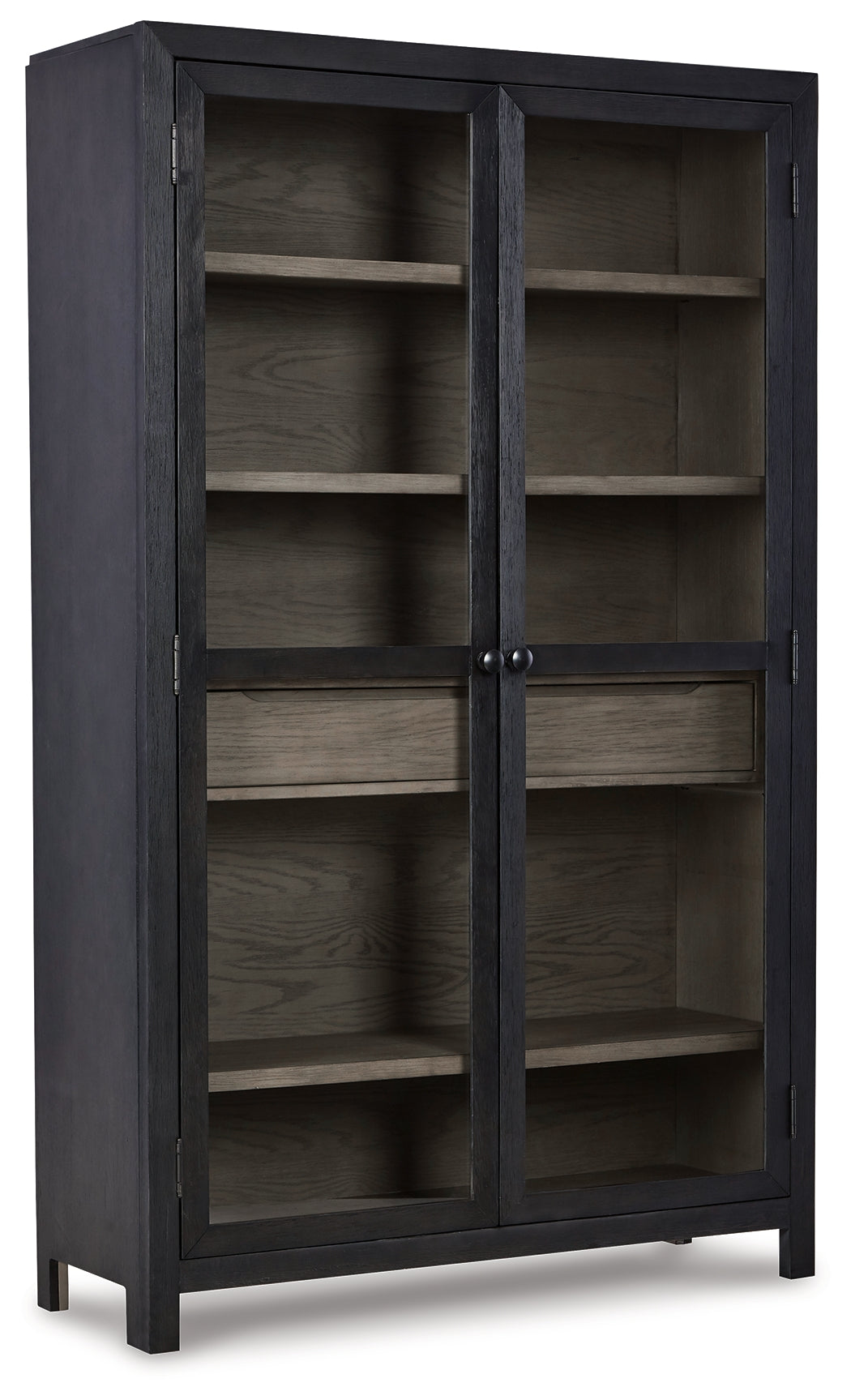 Furniture City Laplace - Ashley Furniture - Lenston Accent Cabinet - Accent Cabinet / Black/Gray - A4000507