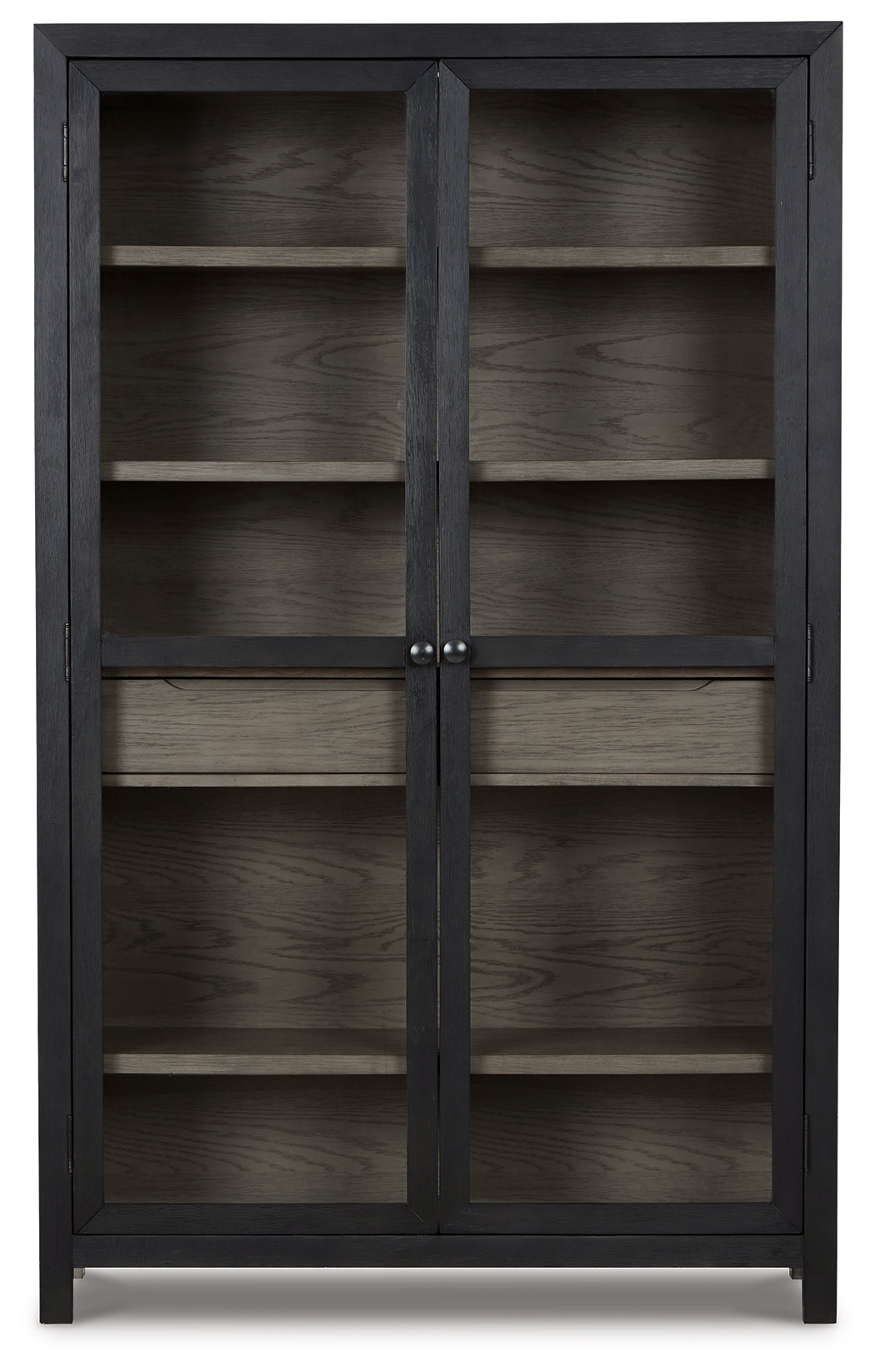 Furniture City Laplace - Ashley Furniture - Lenston Accent Cabinet - Accent Cabinet / Black/Gray - A4000507