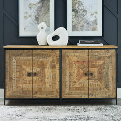 Furniture City Laplace - Ashley Furniture - Camney Accent Cabinet - Accent Cabinet - A4000581