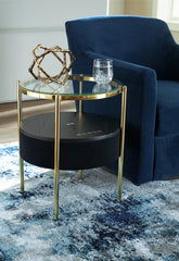 Furniture City Laplace - Ashley Furniture - Nedman Accent Table with Speaker - Accent Table with Speaker - A4000669