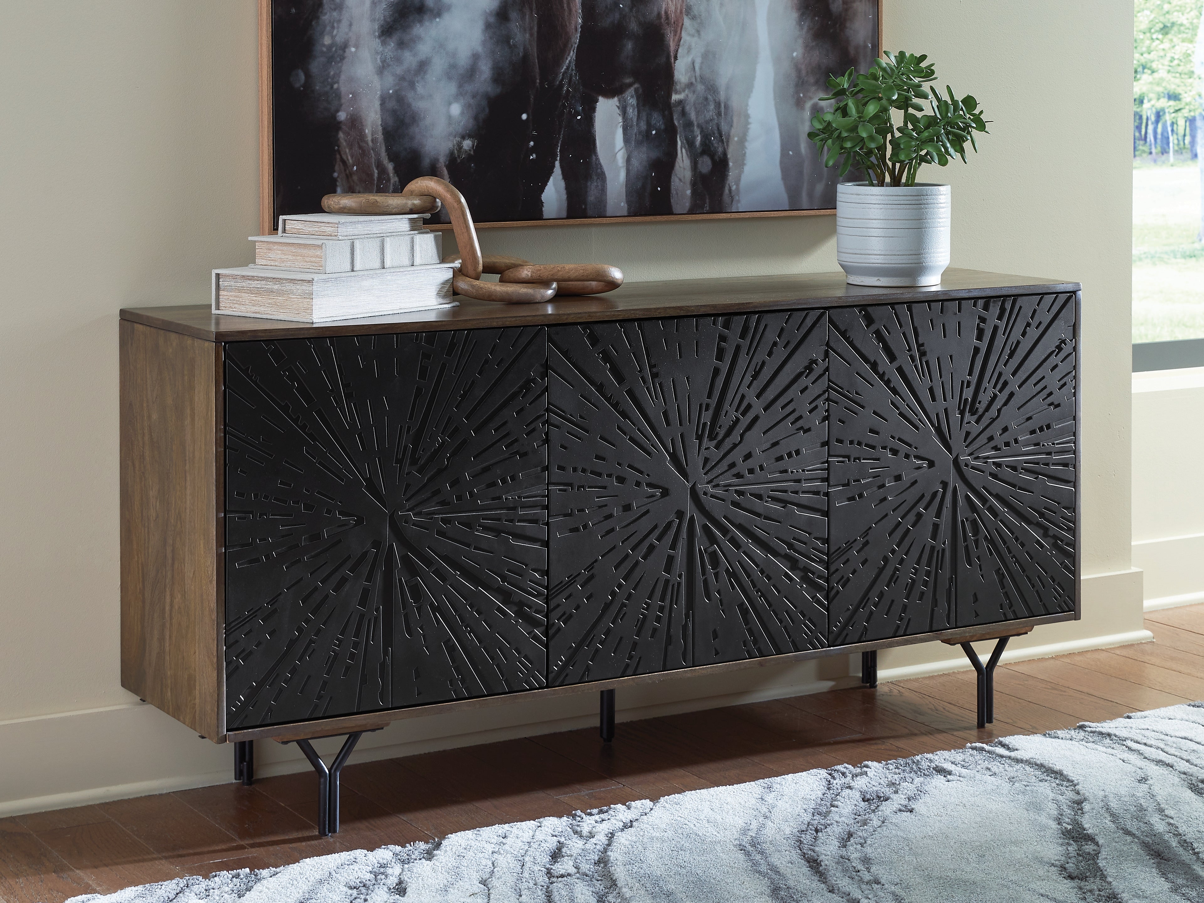 Furniture City Laplace - Ashley Furniture - Lavinmont Accent Cabinet - Accent Cabinet - A4000710