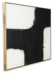 Furniture City Laplace - Ashley Furniture - Reighlea Wall Decor - Wall Art / Black/White - A8000352