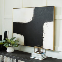 Furniture City Laplace - Ashley Furniture - Reighlea Wall Decor - Wall Art / Black/White - A8000352