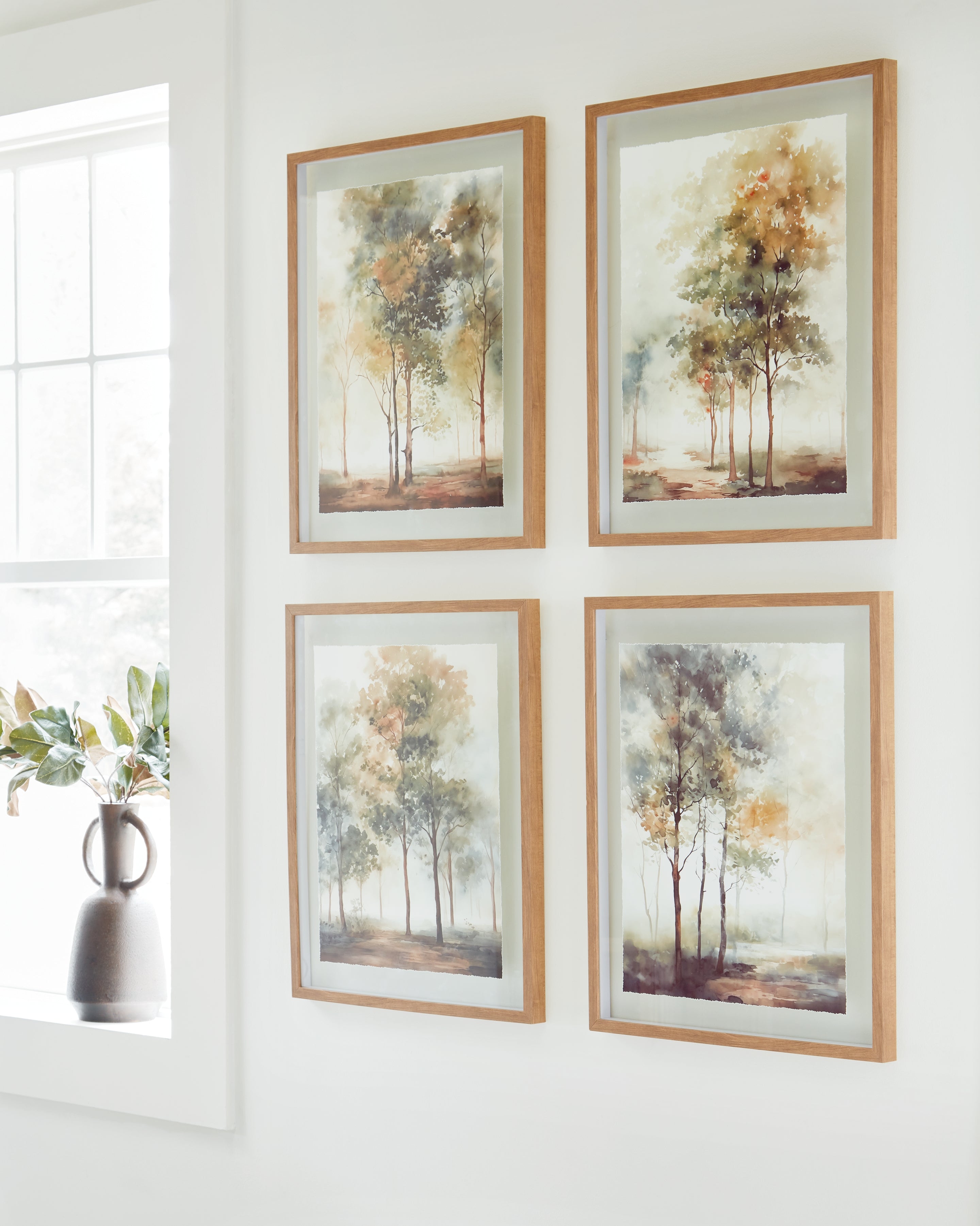 Furniture City Laplace - Ashley Furniture - Bryneford Wall Decor - Wall Art Set (4/CN) - A8000411