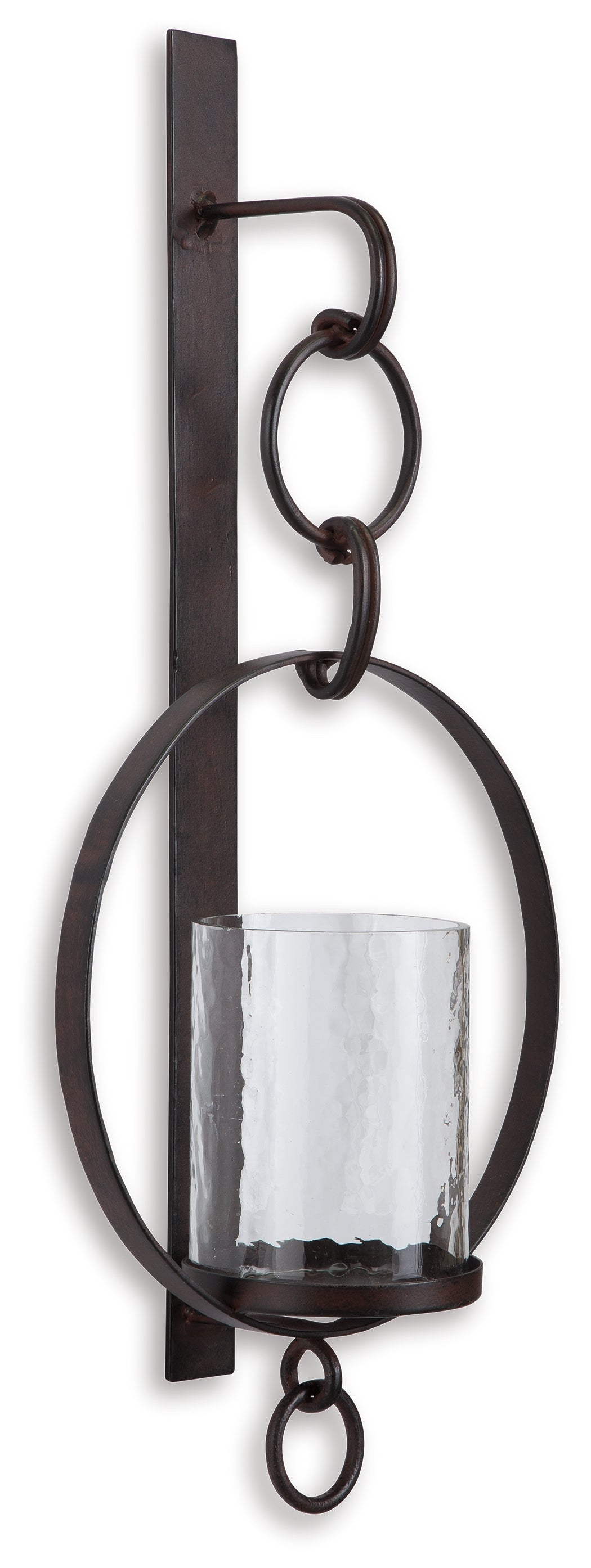 Furniture City Laplace - Ashley Furniture - Ogaleesha Wall Decor - Wall Sconce / Brown - A8010036