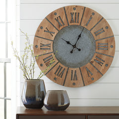 Furniture City Laplace - Ashley Furniture - Payson Wall Decor - Wall Clock - A8010076
