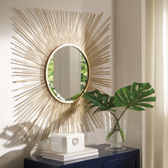 Furniture City Laplace - Ashley Furniture - Elspeth Mirror - Accent Mirror / Gold Finish - A8010124