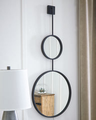 Furniture City Laplace - Ashley Furniture - Brewer Mirror - Accent Mirror / Black - A8010166