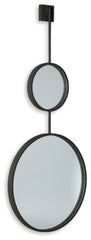 Furniture City Laplace - Ashley Furniture - Brewer Mirror - Accent Mirror / Black - A8010166