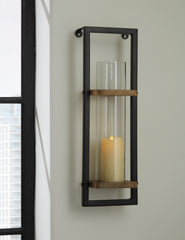 Furniture City Laplace - Ashley Furniture - Colburn Wall Decor - Wall Sconce / Natural/Black - A8010171