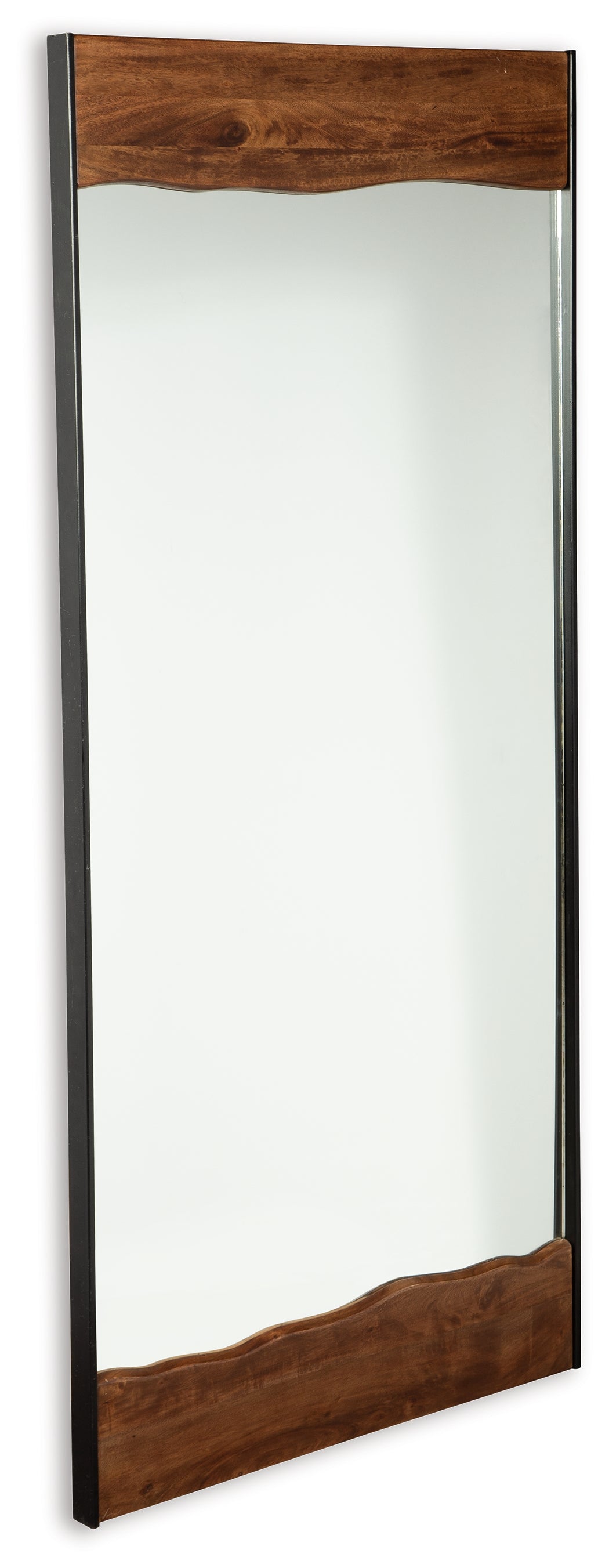Furniture City Laplace - Ashley Furniture - Panchali Mirror - Floor Mirror / Brown/Black - A8010197