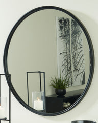 Furniture City Laplace - Ashley Furniture - Brocky Mirror - Accent Mirror / Black - A8010210