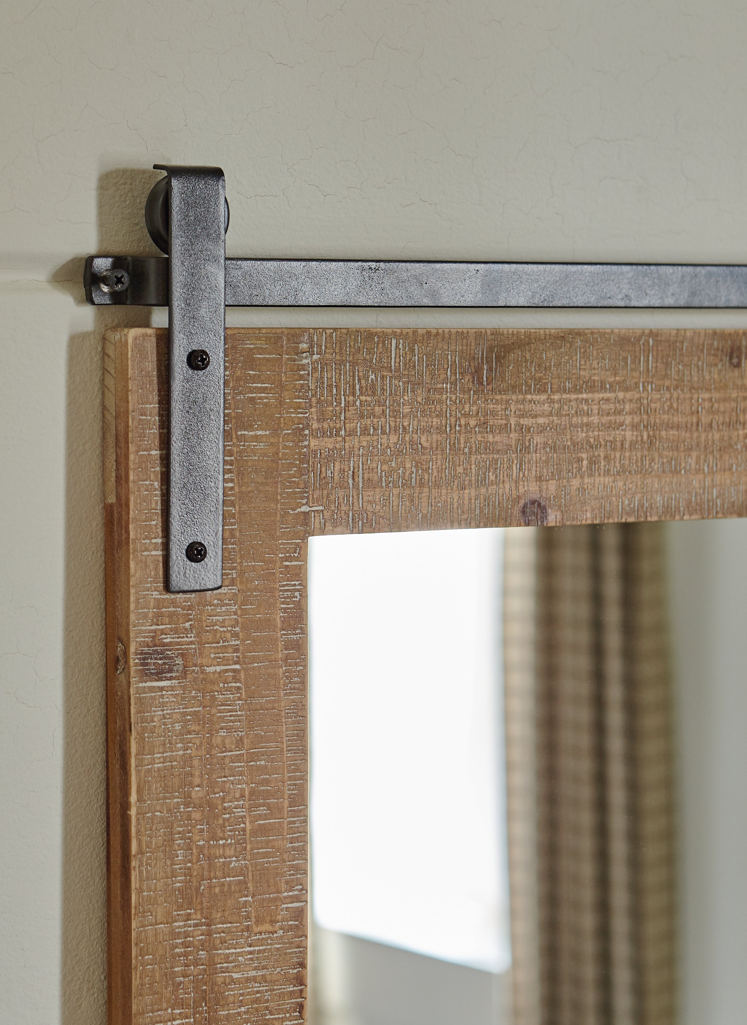 Furniture City Laplace - Ashley Furniture - Lanie Mirror - Accent Mirror / Antique Brown - A8010223