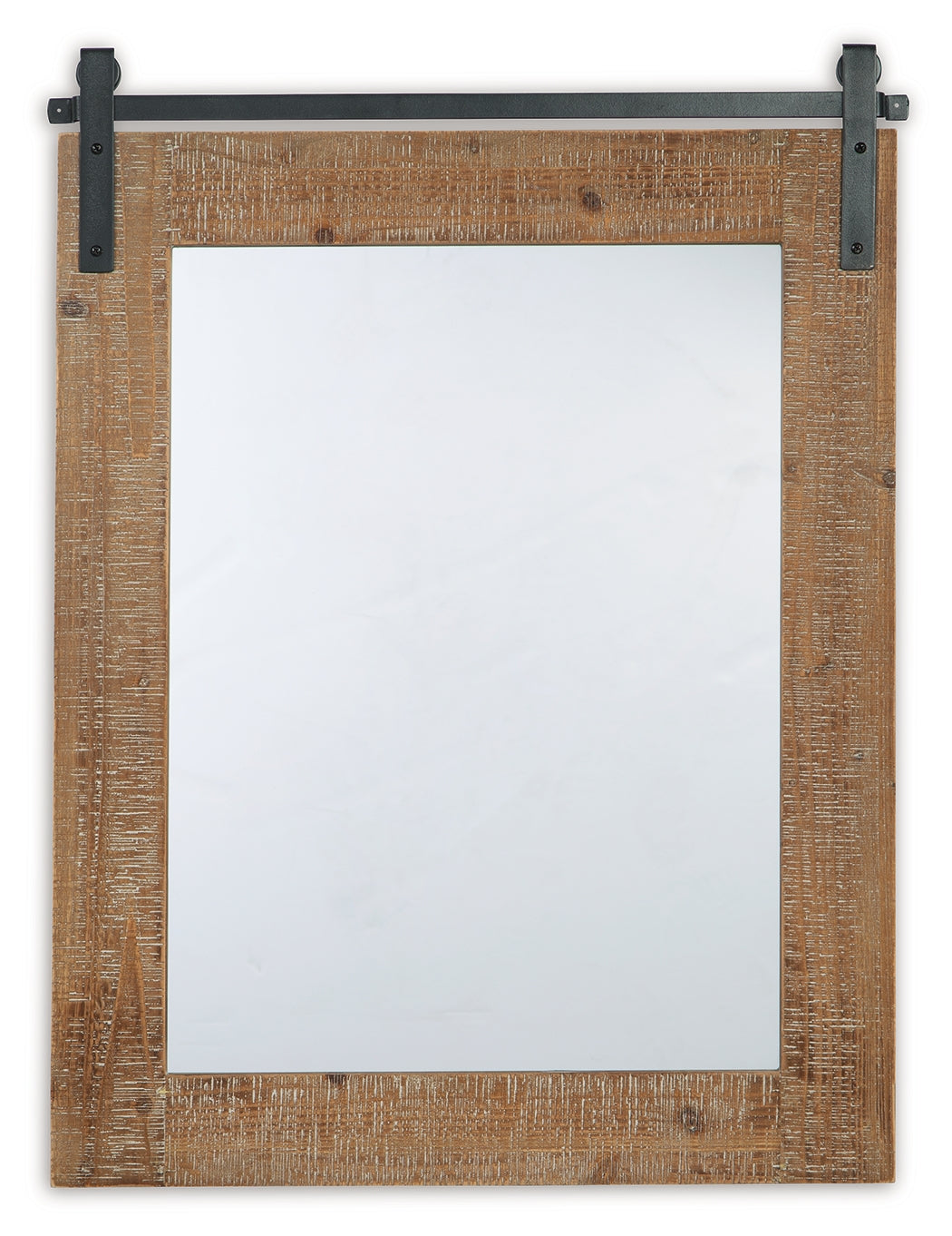 Furniture City Laplace - Ashley Furniture - Lanie Mirror - Accent Mirror / Antique Brown - A8010223