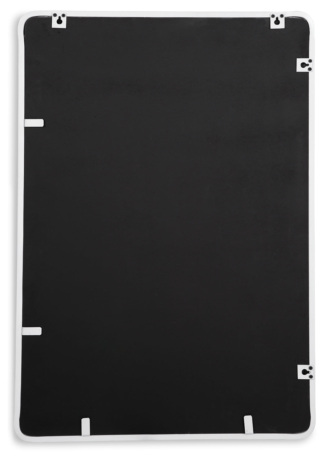 Furniture City Laplace - Ashley Furniture - Brocky Mirror - Accent Mirror / White - A8010293