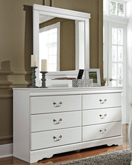 Furniture City Laplace - Ashley Furniture - Anarasia Dresser and Mirror - Dresser and Mirror - B129B3