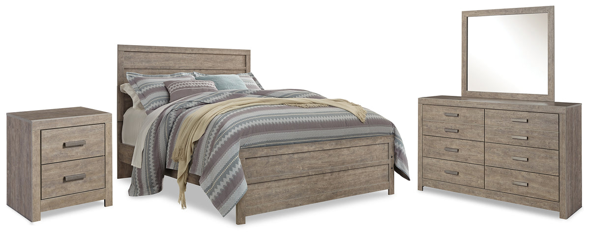 Furniture City Laplace - Ashley Furniture - Culverbach Queen Panel Bed, Dresser, Mirror and Nightstand - Queen Panel Bed, Dresser, Mirror and Nightstand - B070B14