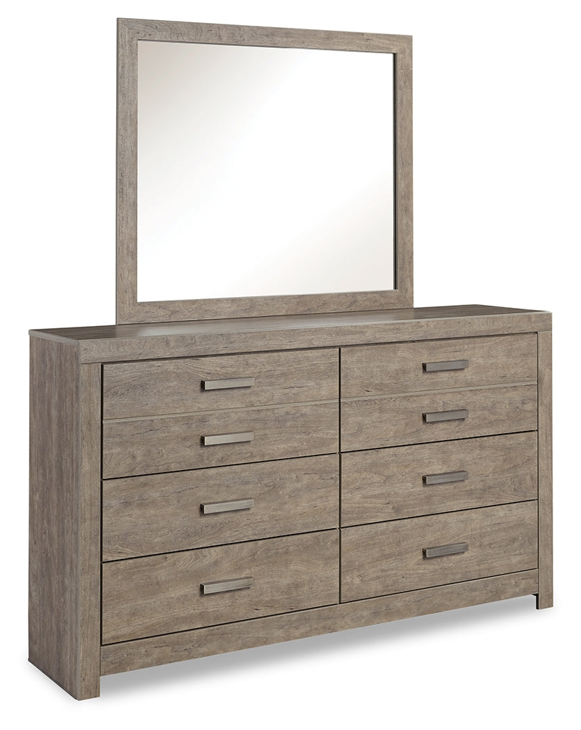 Furniture City Laplace - Ashley Furniture - Culverbach Bedroom - Dresser and Mirror / Gray - B070B1