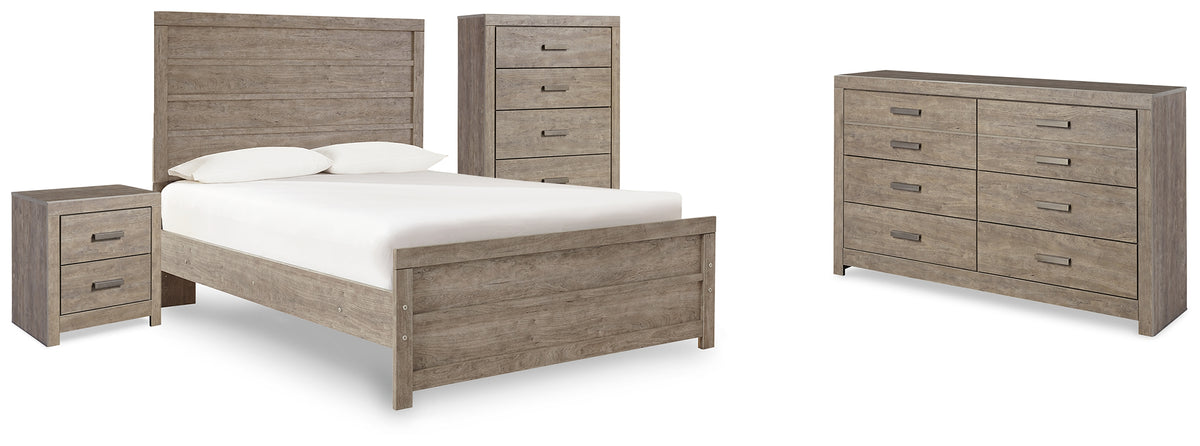 Furniture City Laplace - Ashley Furniture - Culverbach Full Panel Bed, Dresser, Chest and Nightstand - Full Panel Bed, Dresser, Chest and Nightstand - B070B18