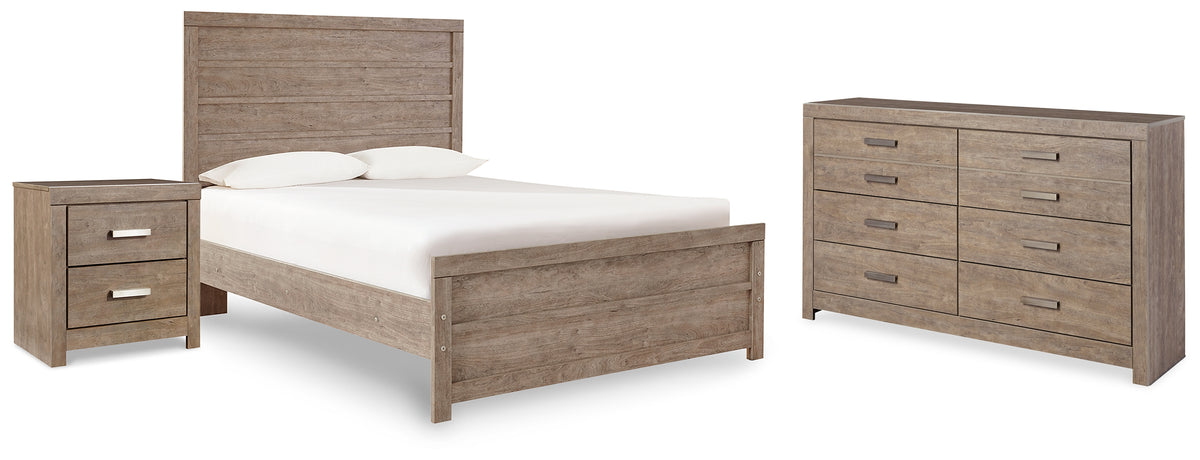 Furniture City Laplace - Ashley Furniture - Culverbach Full Panel Bed, Dresser and Nightstand - Full Panel Bed, Dresser and Nightstand - B070B29