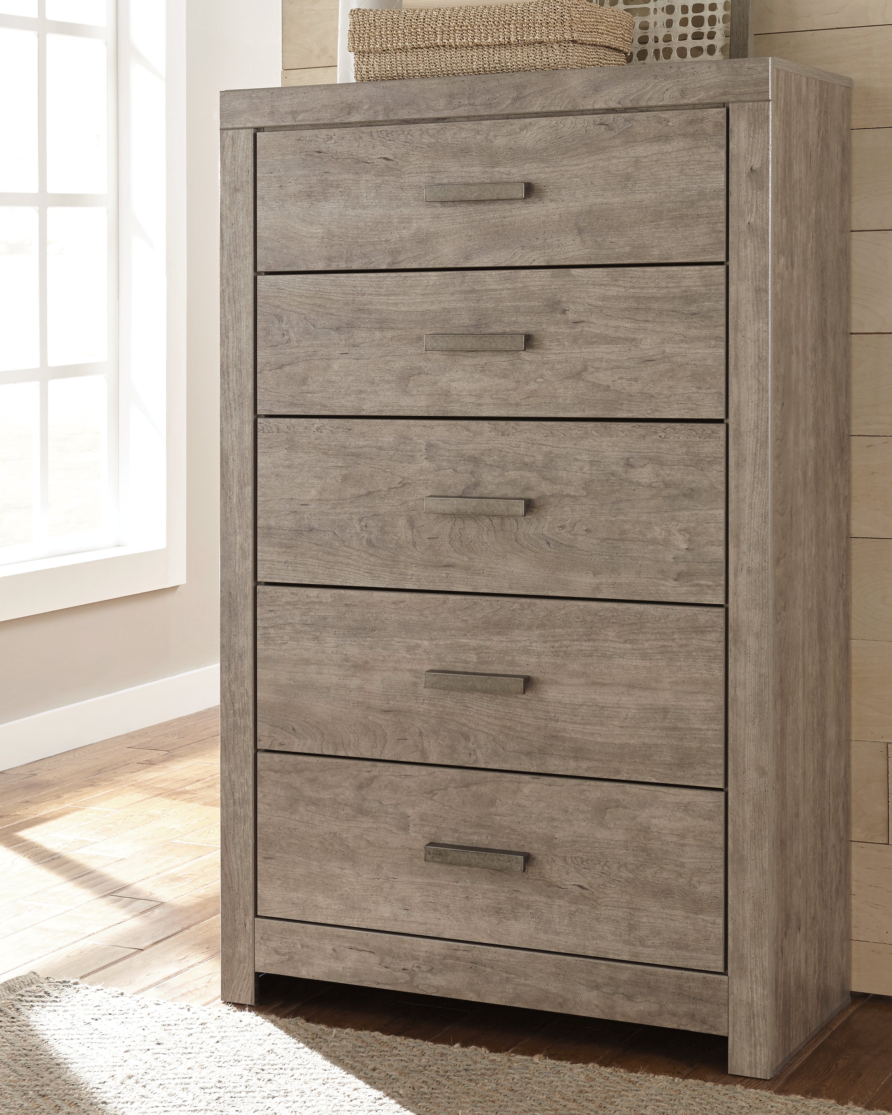 Furniture City Laplace - Ashley Furniture - Culverbach Bedroom - Queen Panel Bed / Gray - B070B8