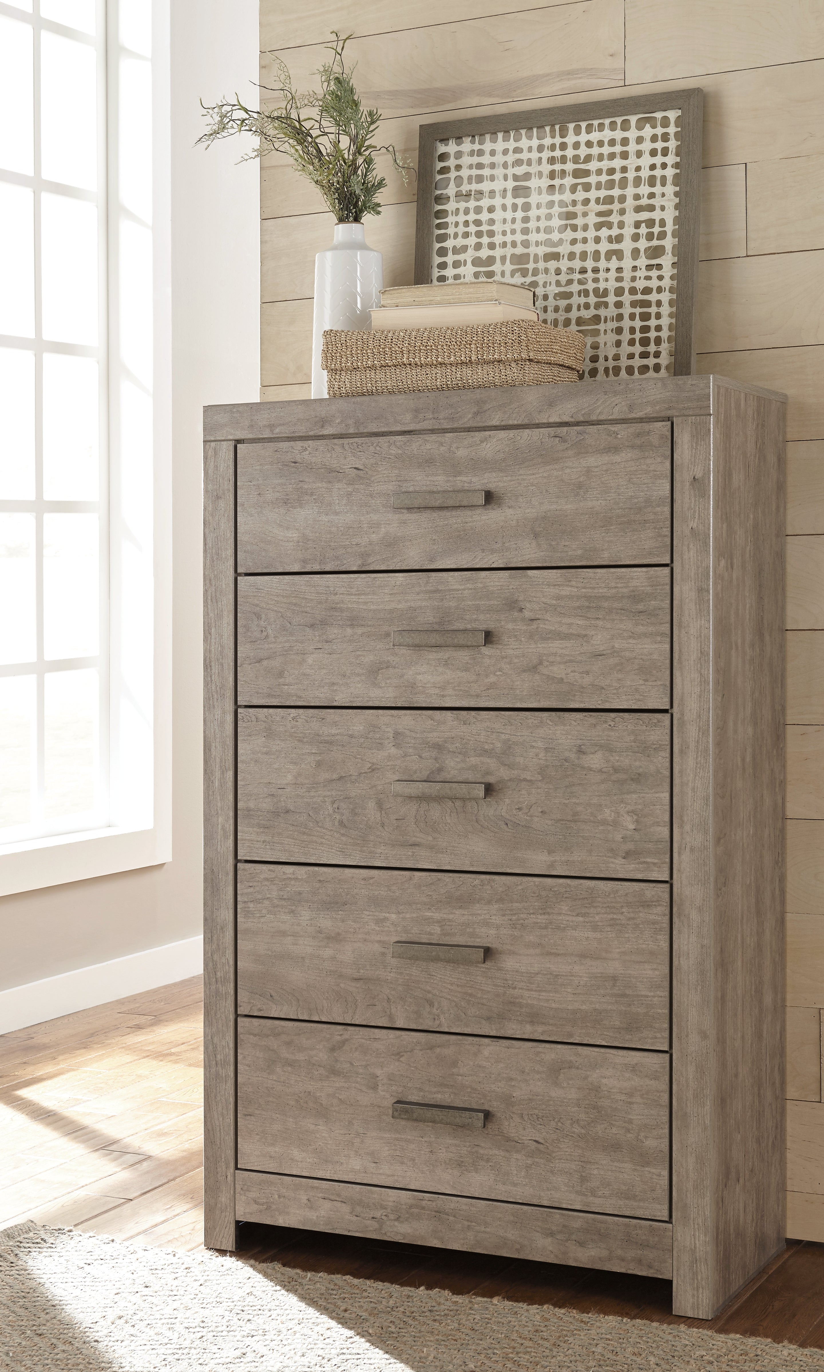 Furniture City Laplace - Ashley Furniture - Culverbach Bedroom - Full Panel Bed / Gray - B070B3
