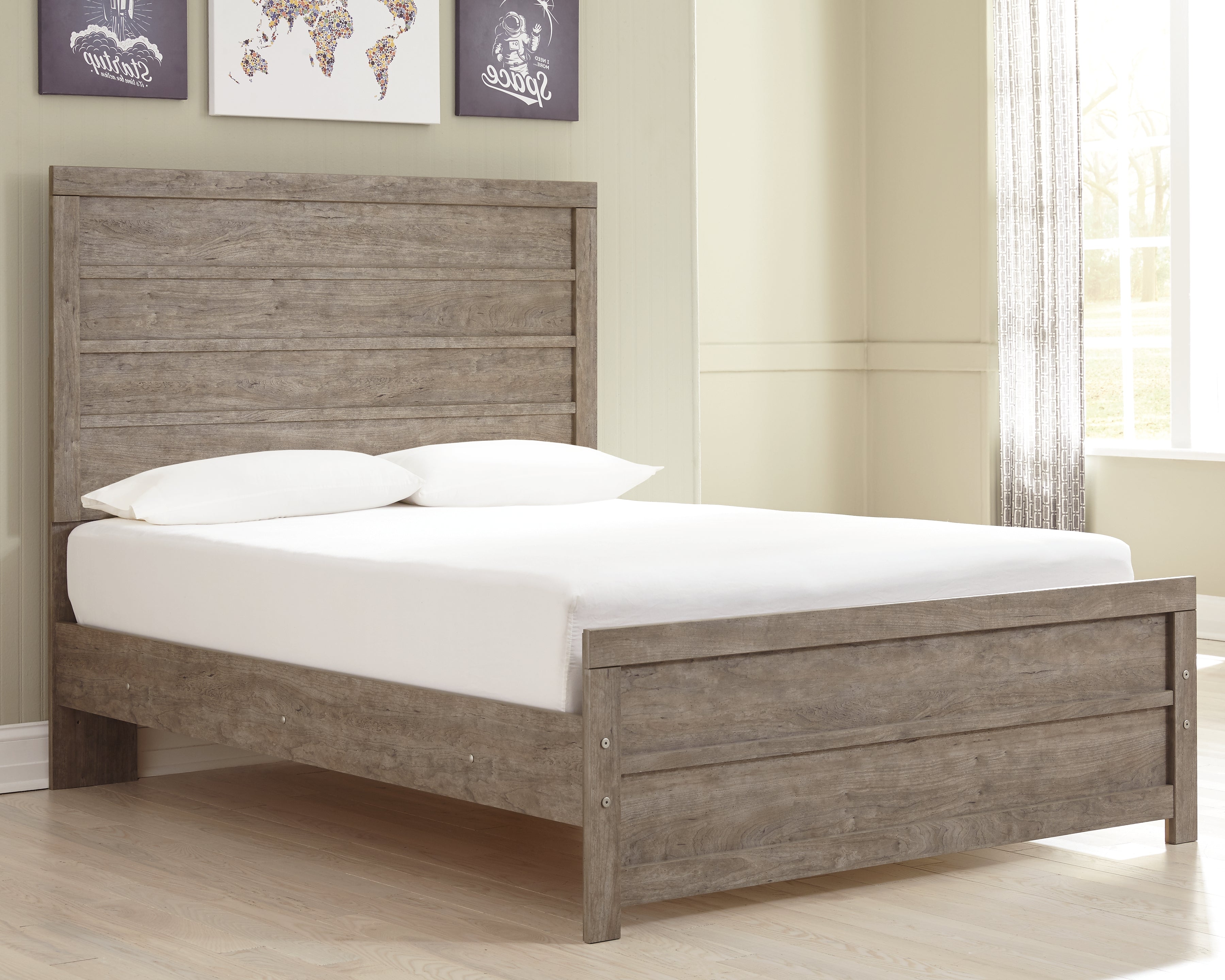 Furniture City Laplace - Ashley Furniture - Culverbach Bedroom - Full Panel Bed / Gray - B070B3