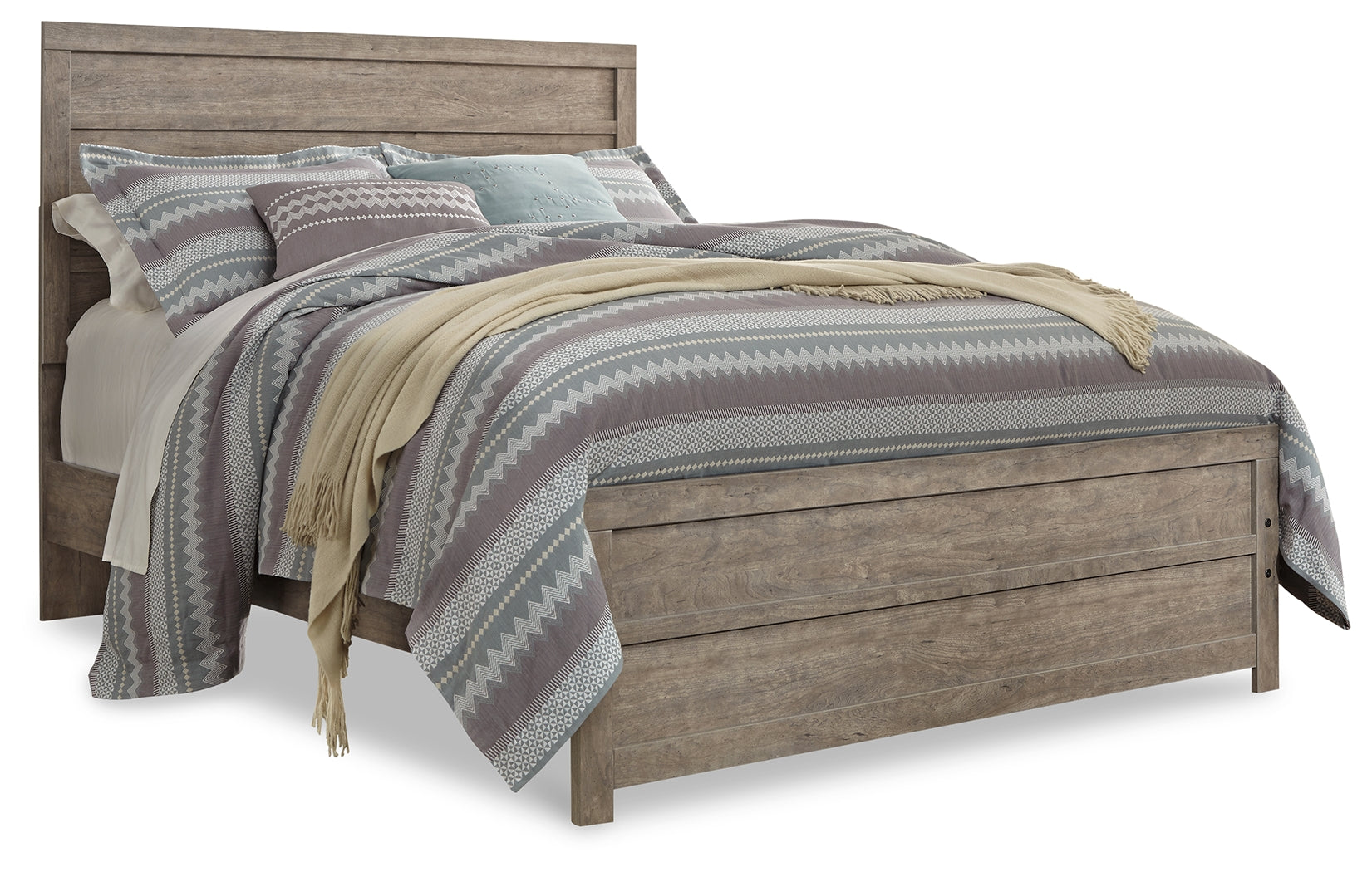 Furniture City Laplace - Ashley Furniture - Culverbach Bedroom - Queen Panel Bed / Gray - B070B8