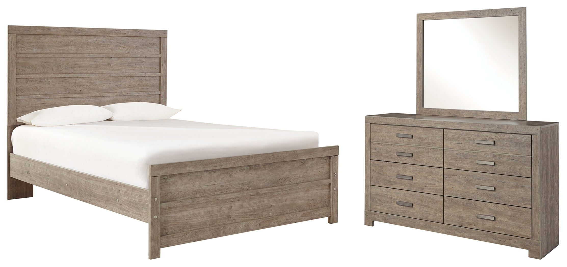 Furniture City Laplace - Ashley Furniture - Culverbach Full Panel Bed, Dresser and Mirror - Full Panel Bed, Dresser and Mirror - B070B6