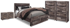 Furniture City Laplace - Ashley Furniture - Derekson Queen Storage Bed, 2 Chests and 2 Nightstands - Queen Storage Bed, 2 Chests and 2 Nightstands - B200B71