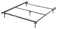 Furniture City Laplace - Ashley Furniture - Platform Bedroom - Queen Bolt on Bed Frame / Metallic - B100-31