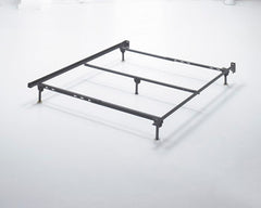Furniture City Laplace - Ashley Furniture - Platform Bedroom - Queen Bolt on Bed Frame / Metallic - B100-31