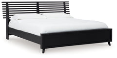 Danziar King Slat Panel Bed