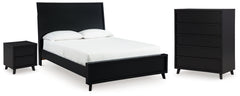 Furniture City Laplace - Ashley Furniture - Danziar Queen Panel Bed, Chest and Nightstand - Queen Panel Bed, Chest and Nightstand - B1013B29