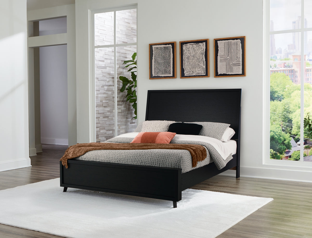 Furniture City Laplace - Ashley Furniture - Danziar Queen Panel Bed - Queen Panel Bed - B1013B2