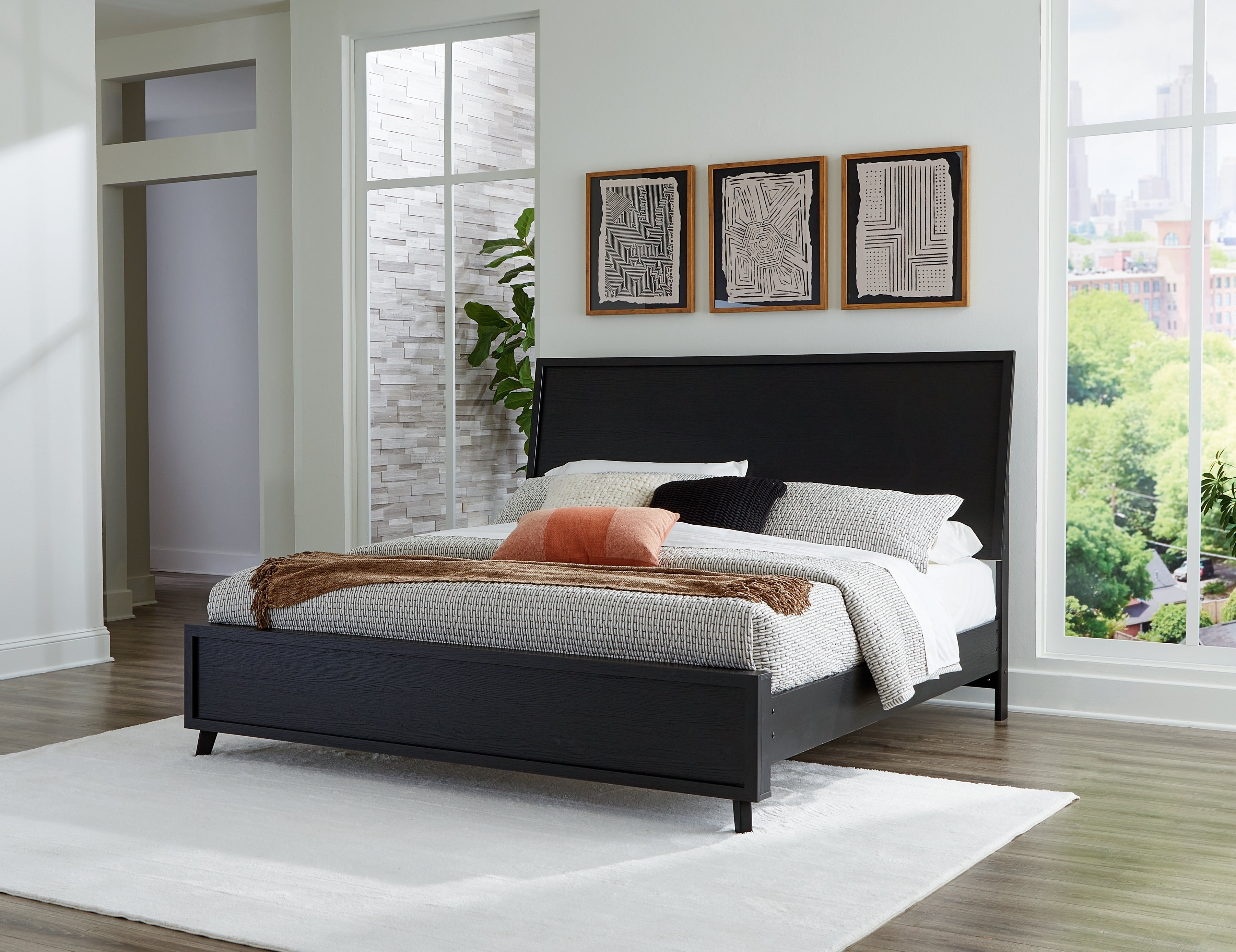 Furniture City Laplace - Ashley Furniture - Danziar Bedroom - King Panel Bed - B1013B7