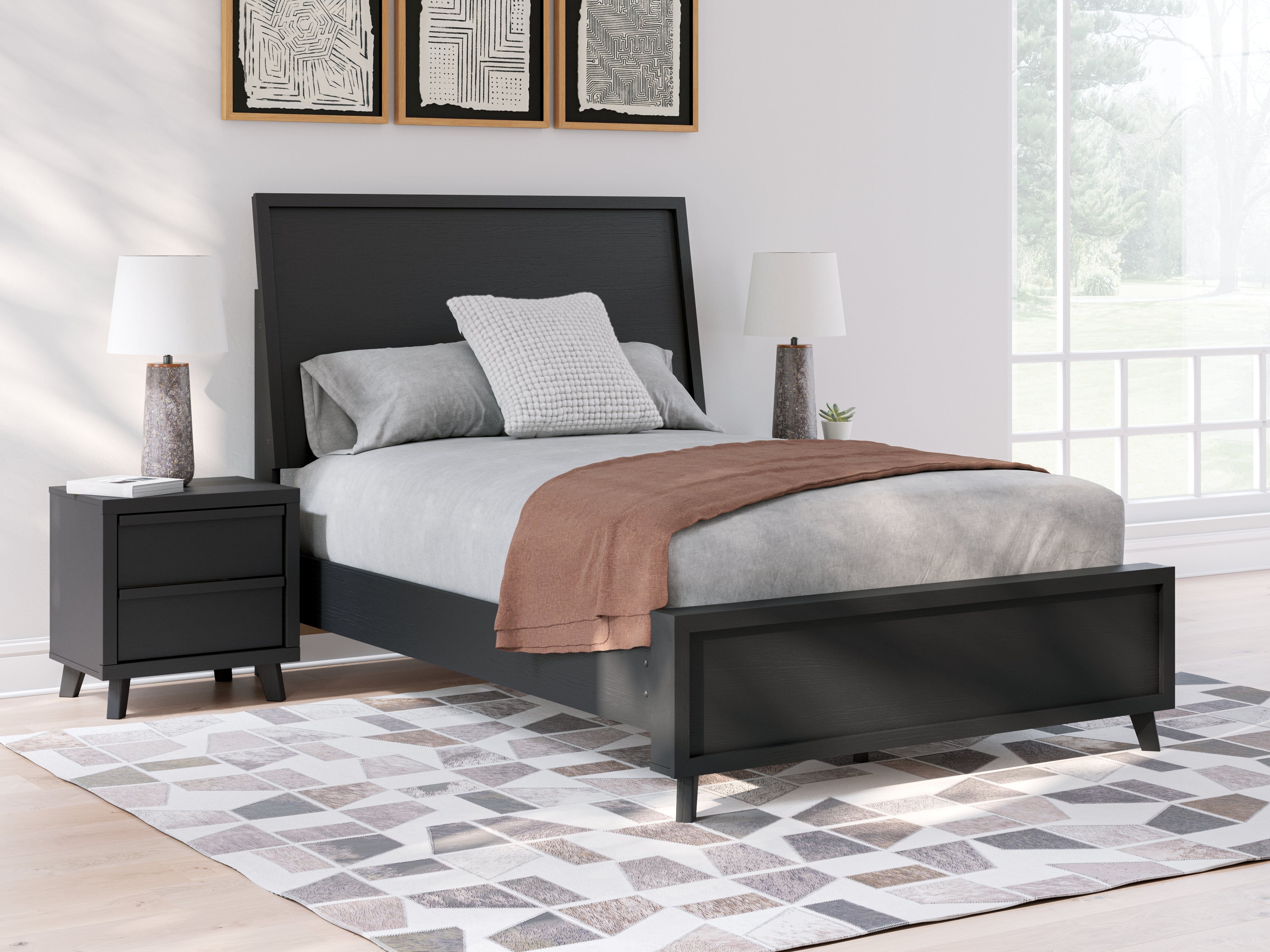 Furniture City Laplace - Ashley Furniture - Danziar Bedroom - Full Panel Bed - B1013B20