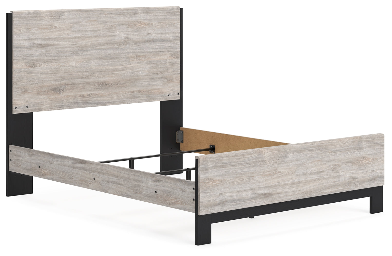 Furniture City Laplace - Ashley Furniture - Vessalli Bedroom - Queen Panel Bed / Gray - B1036B2