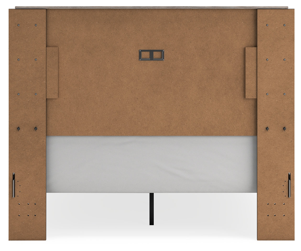 Furniture City Laplace - Ashley Furniture - Vessalli Bedroom - Queen Panel Bed / Gray - B1036B2