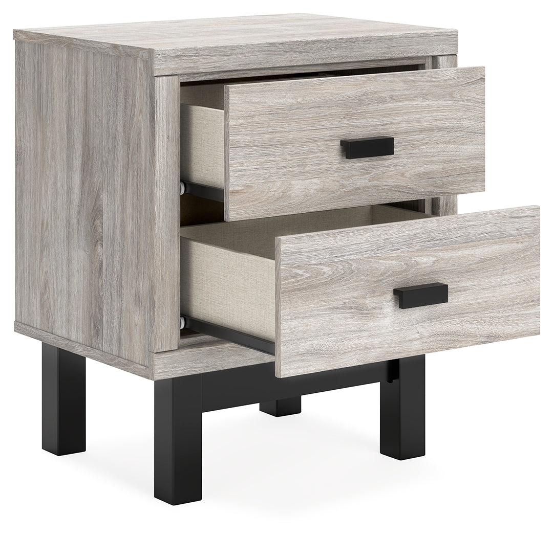 Furniture City Laplace - Ashley Furniture - Vessalli Bedroom - Two Drawer Night Stand - B1036-92