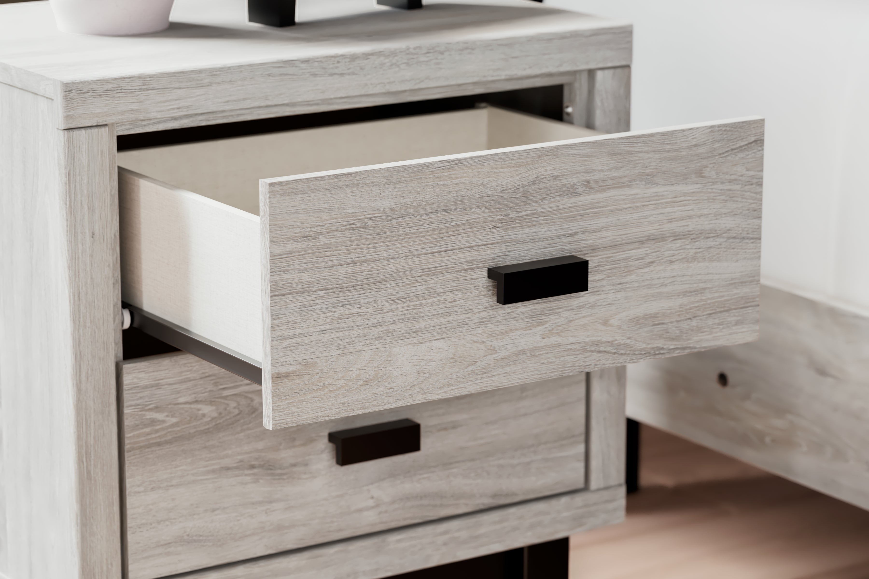 Furniture City Laplace - Ashley Furniture - Vessalli Bedroom - Two Drawer Night Stand - B1036-92