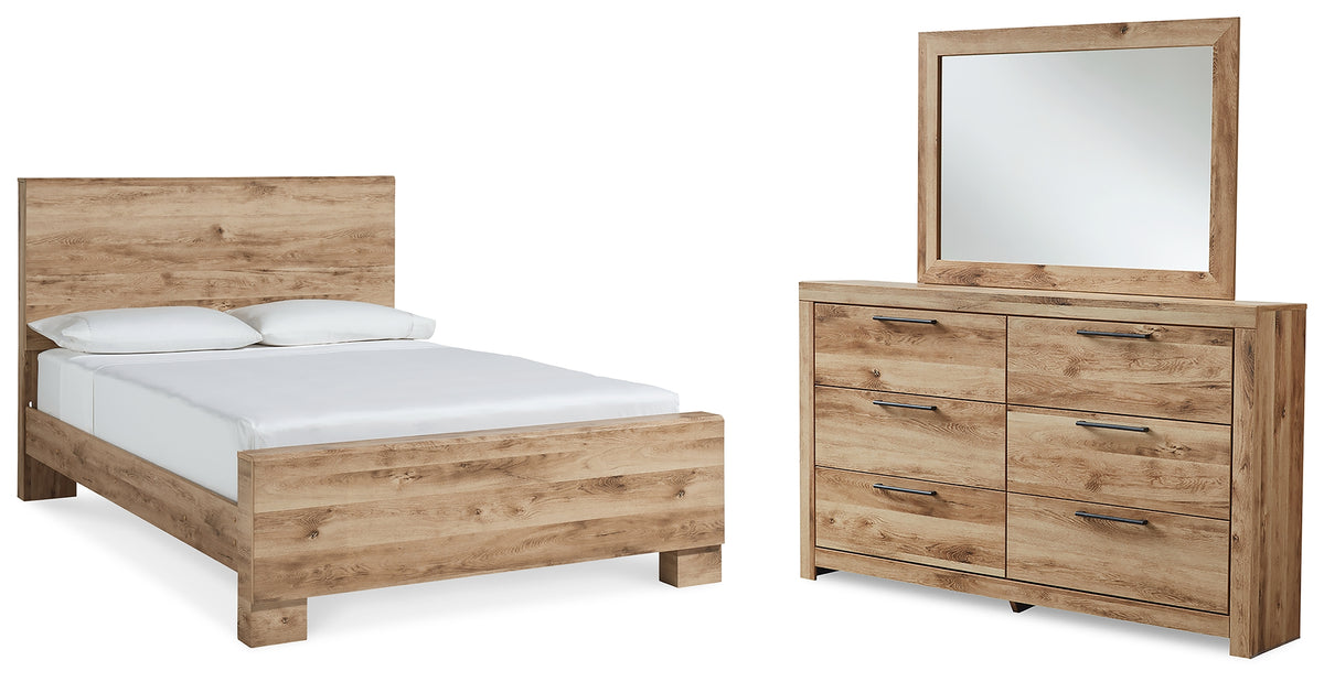 Furniture City Laplace - Ashley Furniture - Hyanna Queen Panel Bed, Dresser and Mirror - Queen Panel Bed, Dresser and Mirror - B1050B3