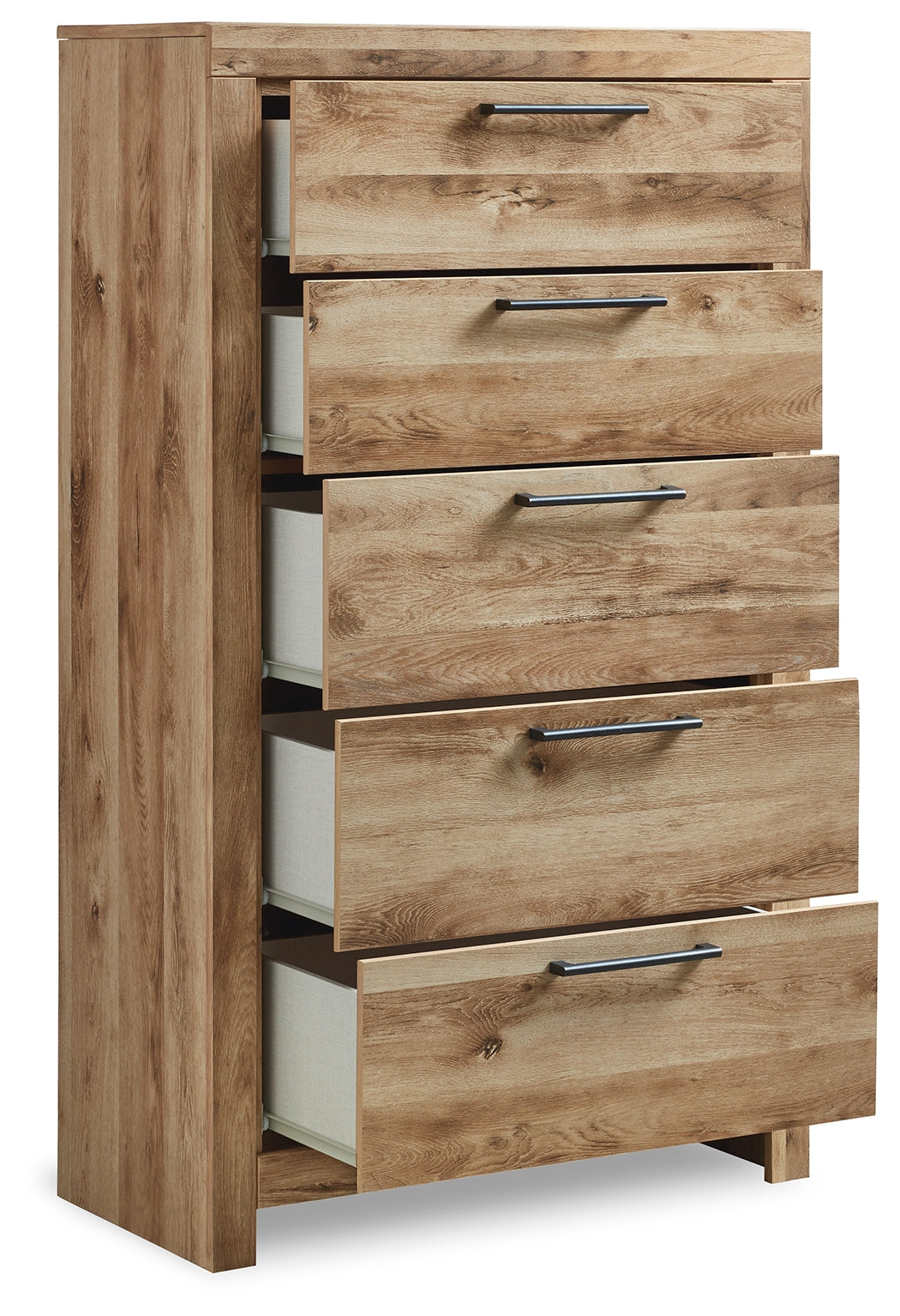 Furniture City Laplace - Ashley Furniture - Hyanna Bedroom - Five Drawer Chest / Tan Brown - B1050-46