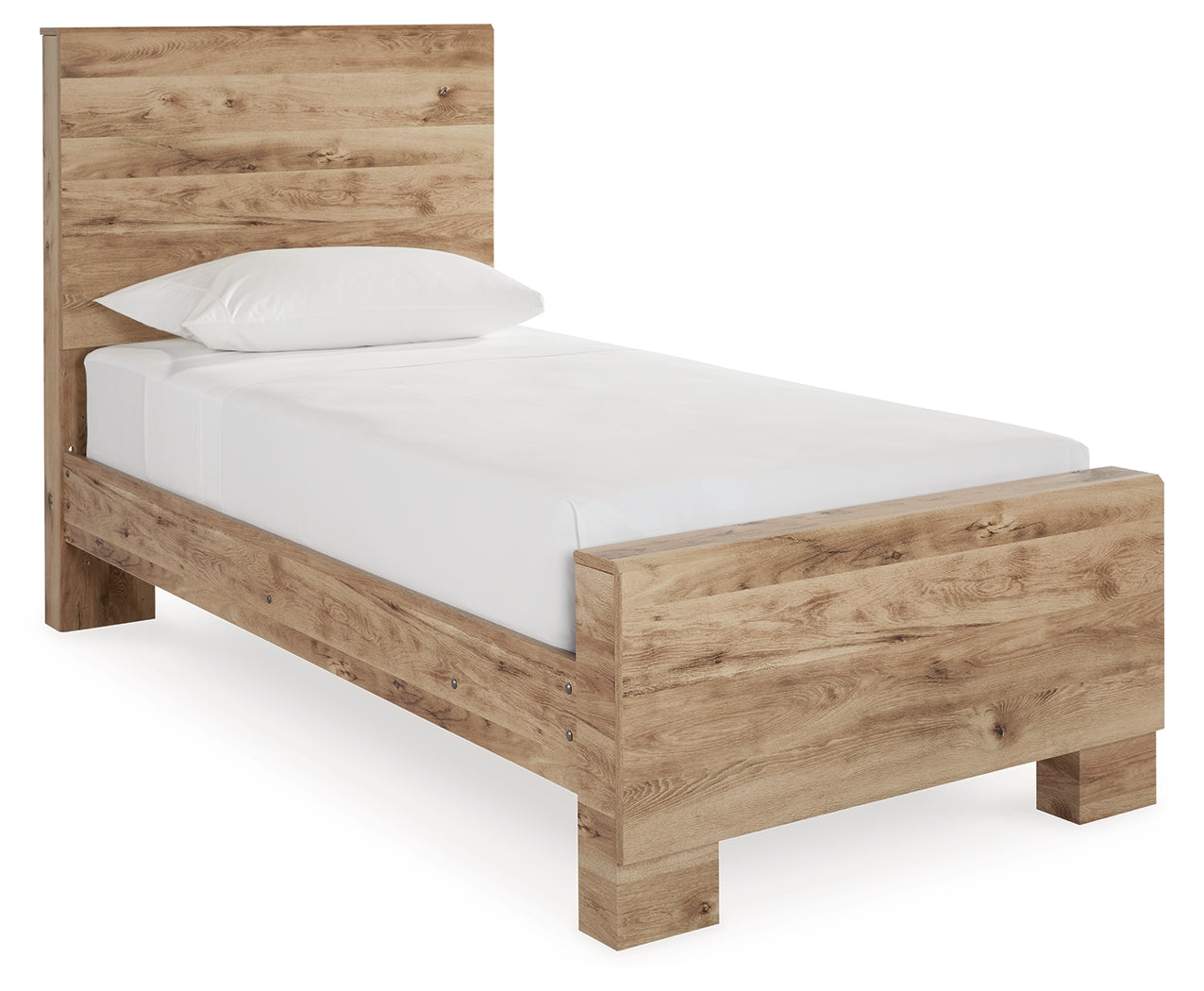 Furniture City Laplace - Ashley Furniture - Hyanna Bedroom - Twin Panel Bed / Tan Brown - B1050B20