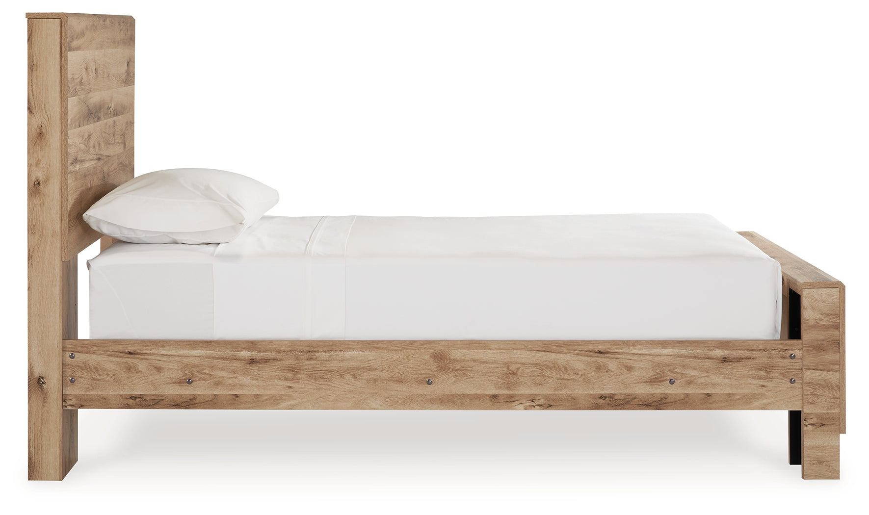 Furniture City Laplace - Ashley Furniture - Hyanna Bedroom - Twin Panel Bed / Tan Brown - B1050B20