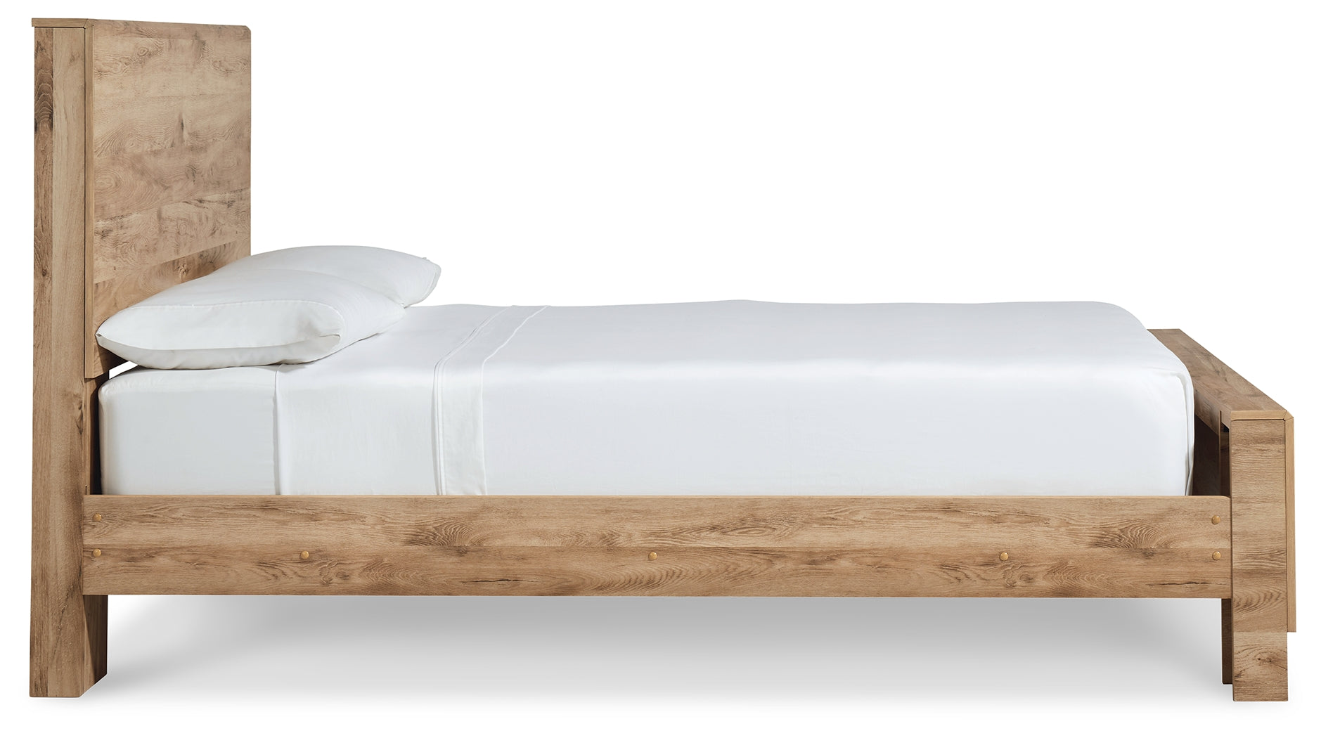 Furniture City Laplace - Ashley Furniture - Hyanna Bedroom - Queen Panel Bed / Tan Brown - B1050B2