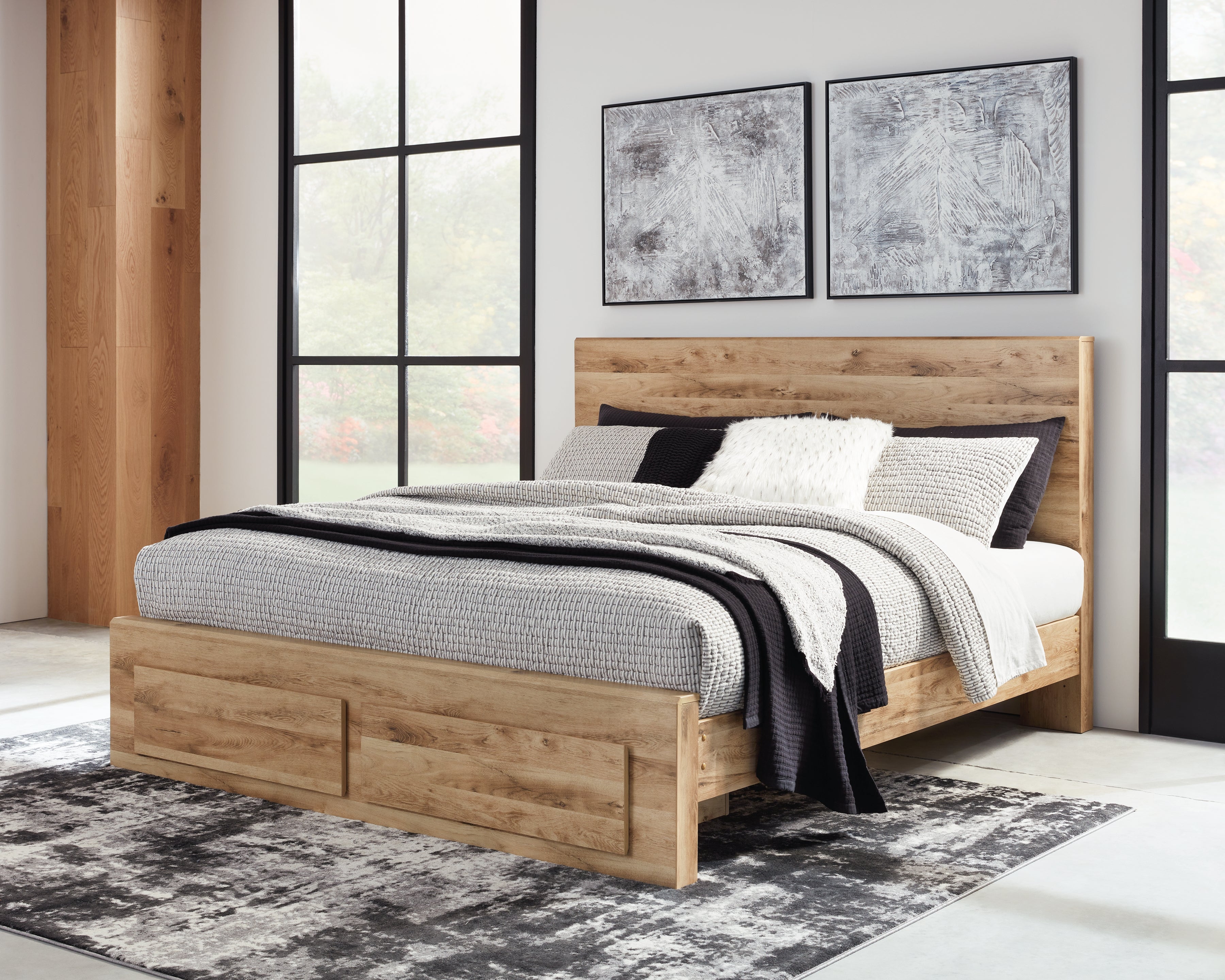 Furniture City Laplace - Ashley Furniture - Hyanna Bedroom - King Panel Storage Bed - B1050B11