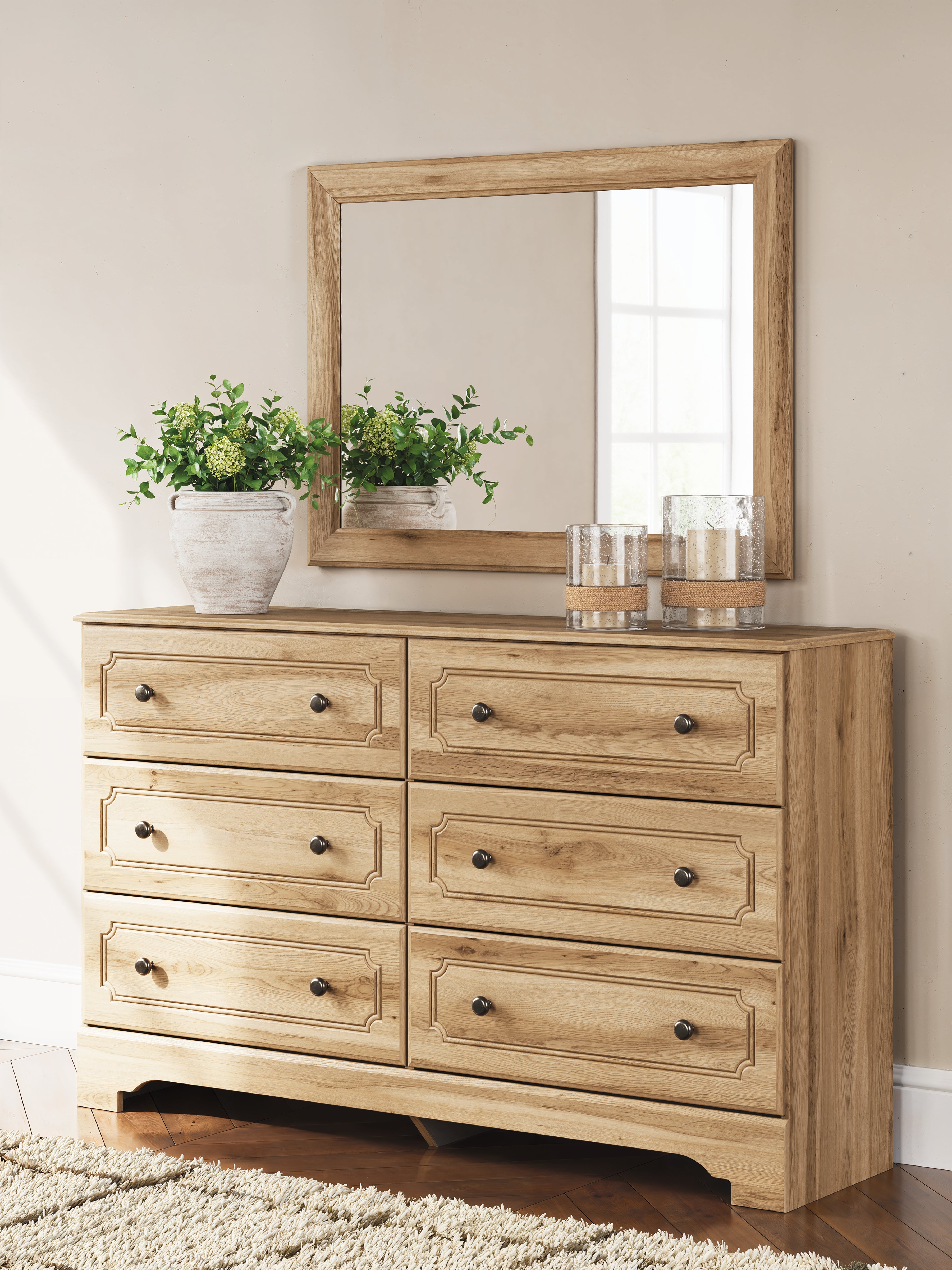 Furniture City Laplace - Ashley Furniture - Aleaport Bedroom - Dresser and Mirror - PCB1075B1